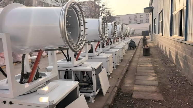 ZT-30型雾炮机出口乌兹别克斯坦用于改善空气质量